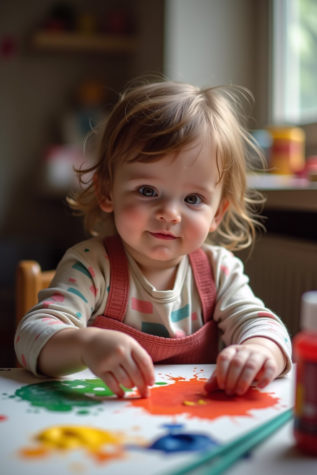 farben mischen kinder outline 4