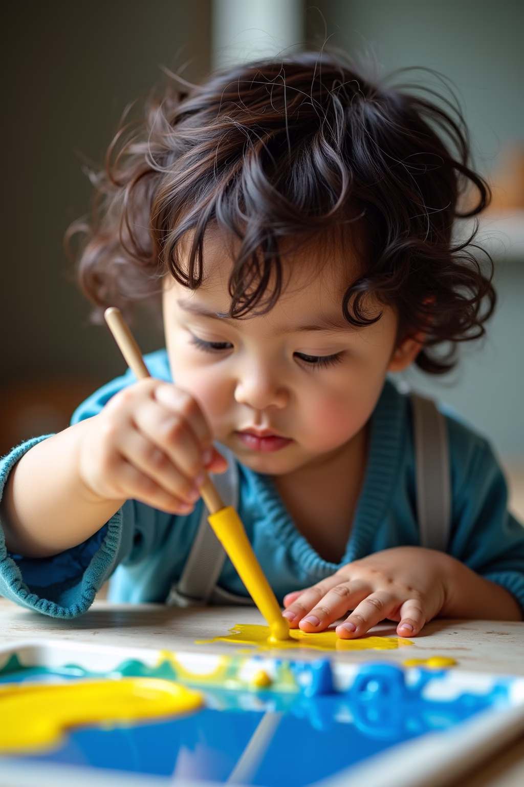 farben mischen kinder outline 6