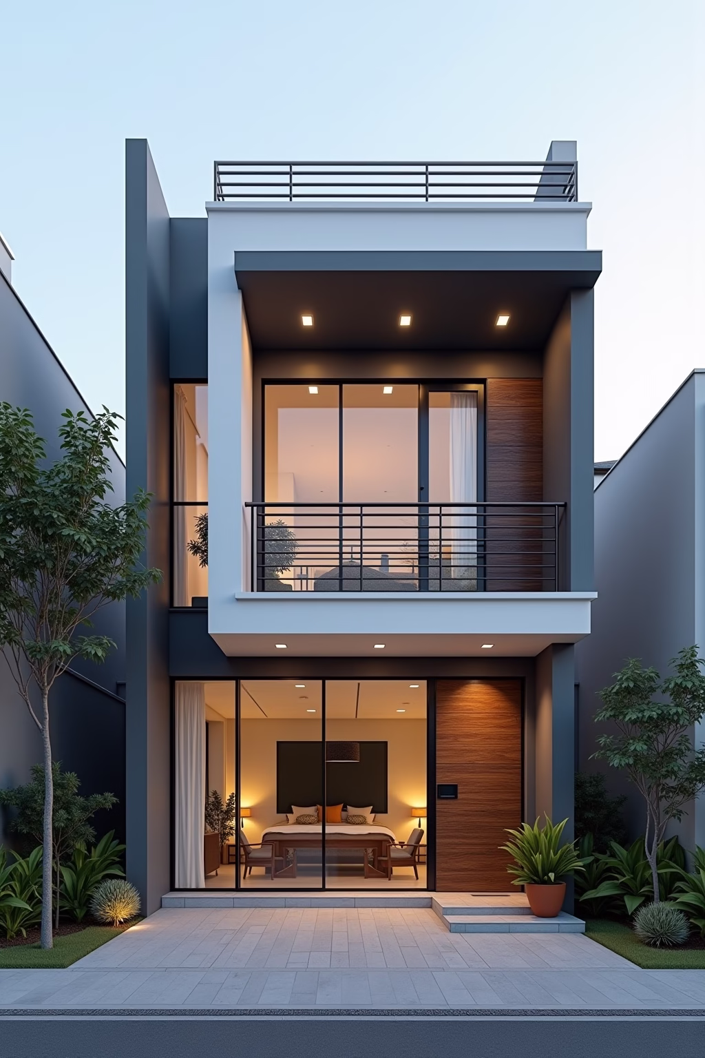 fassadenfarbe ideen outline 3