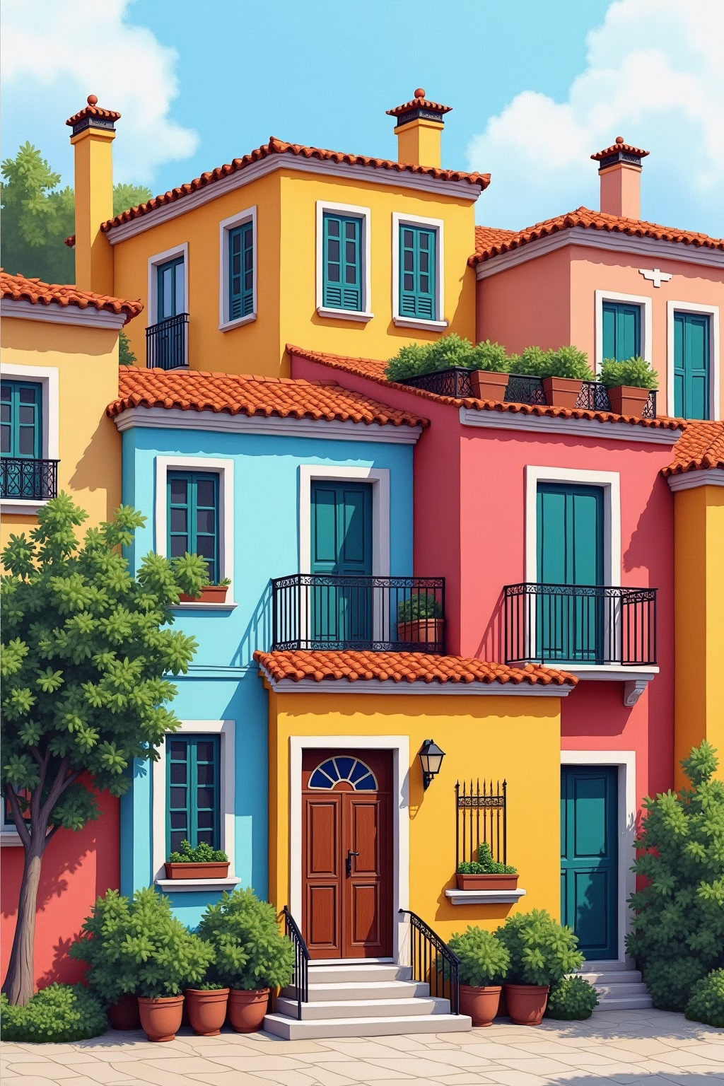 fassadenfarbe ideen outline 7