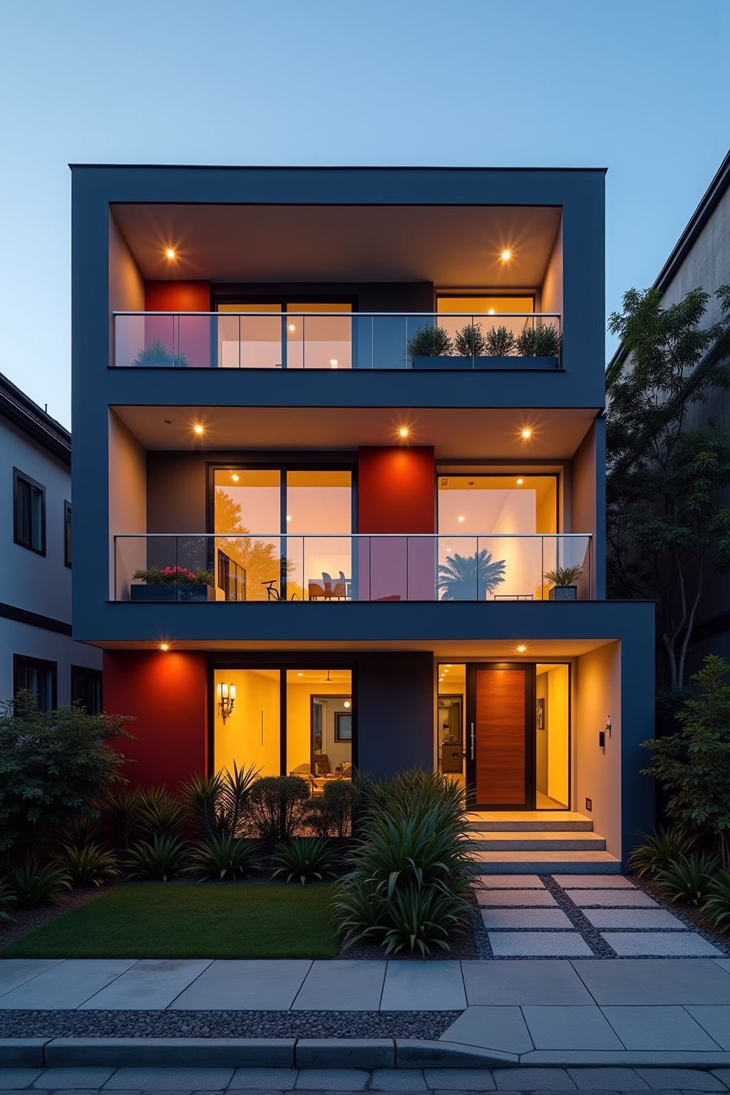 fassadenfarben ideen outline 6