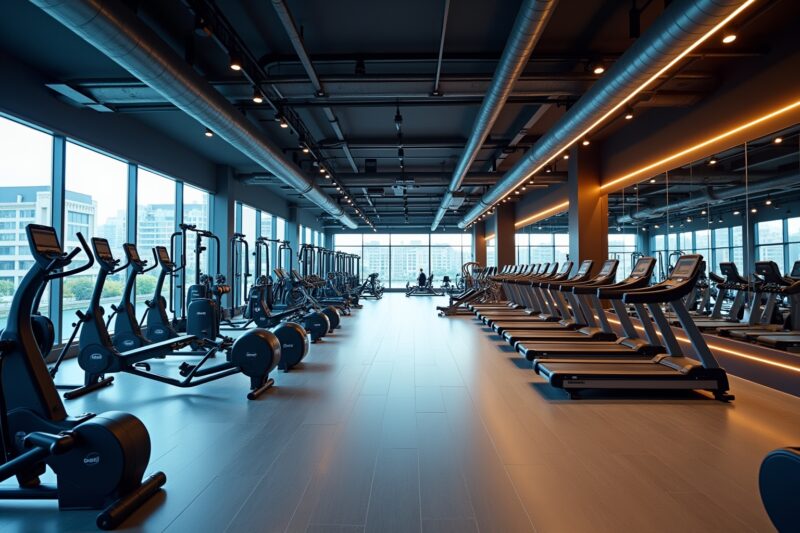 17 Fitnessstudio Einrichtungen Ideen