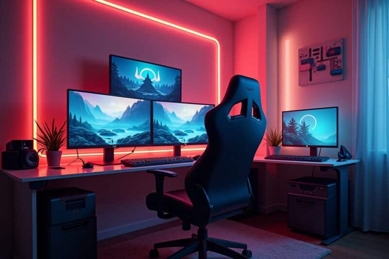 Gaming Zimmer Deko Ideen