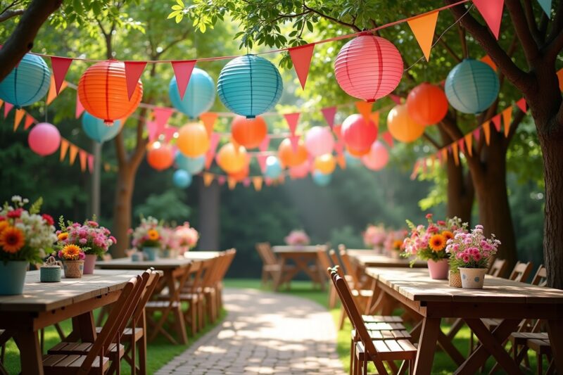 Gartenparty Deko Ideen für deine Feier