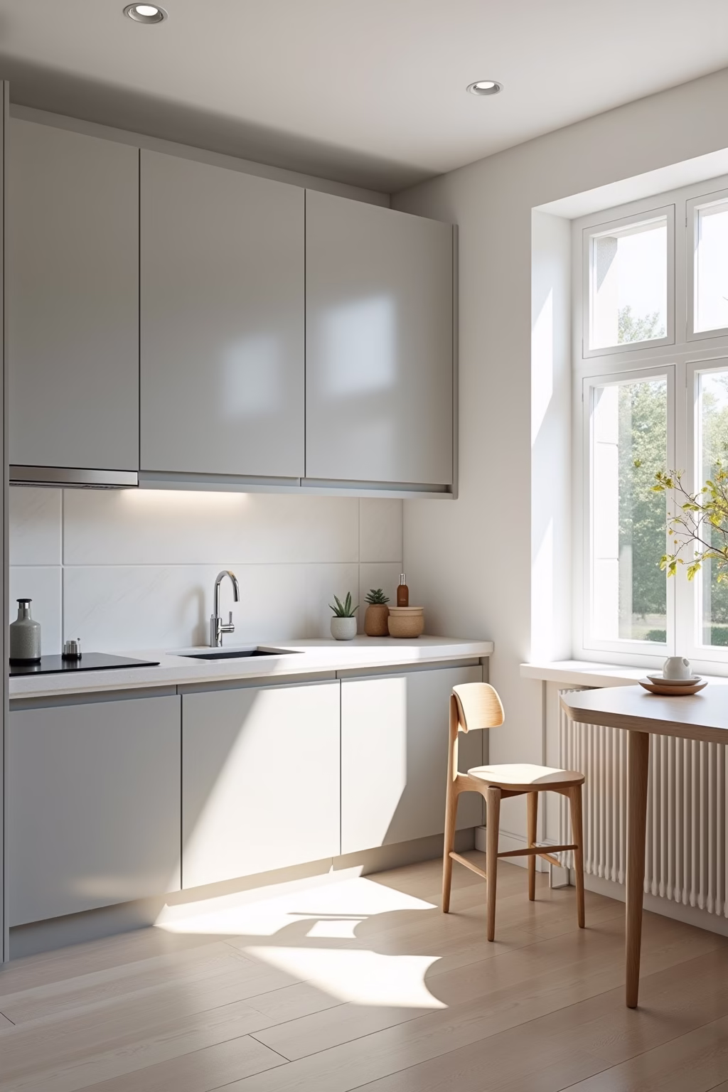 graue kueche welche wandfarbe outline 4