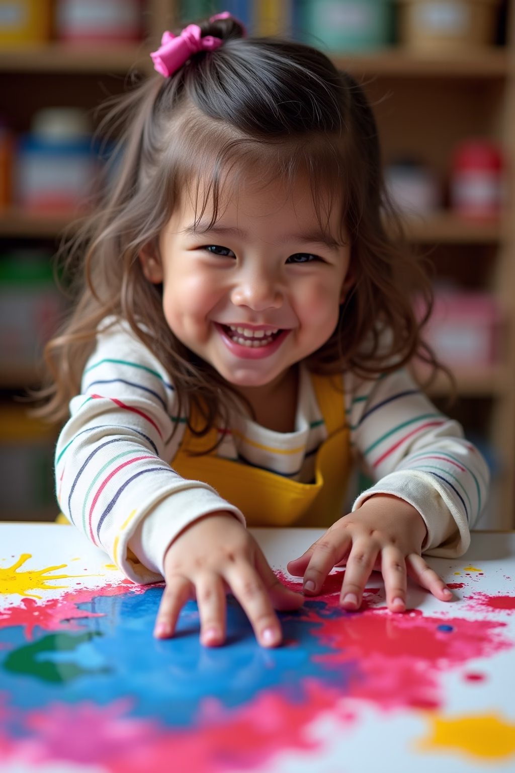 kinder fingerfarben bilder ideen outline 2