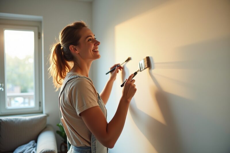 Wände gestalten: Deine Mauer streichen leicht gemacht