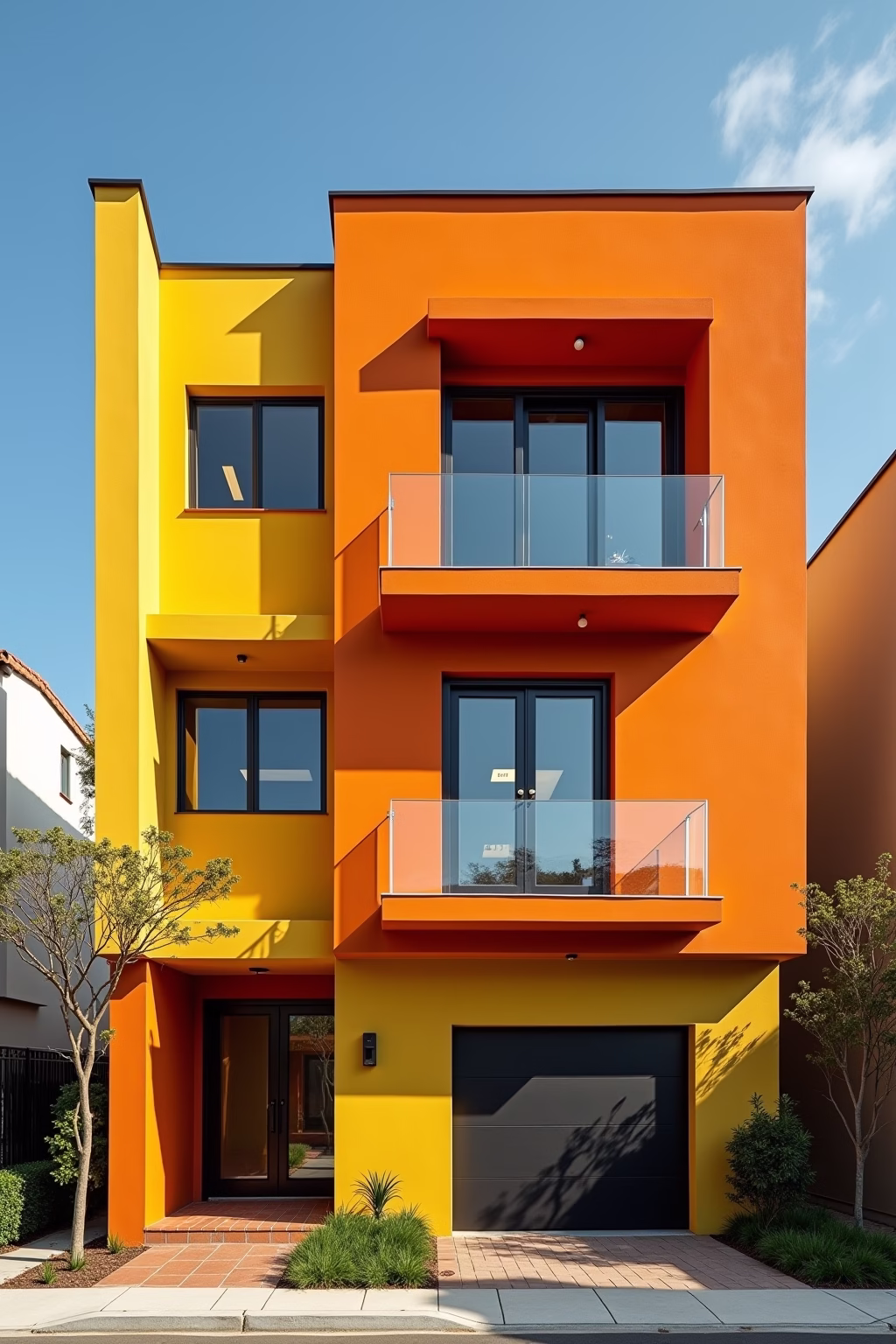 moderne hausfassaden farben outline 6 1