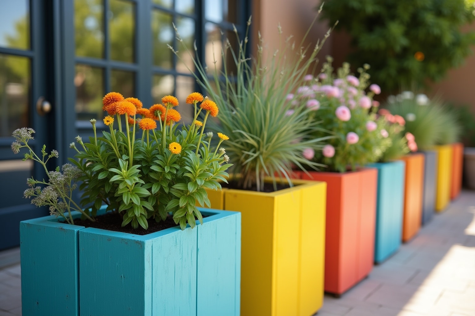 14 Pflanzsteine streichen Ideen