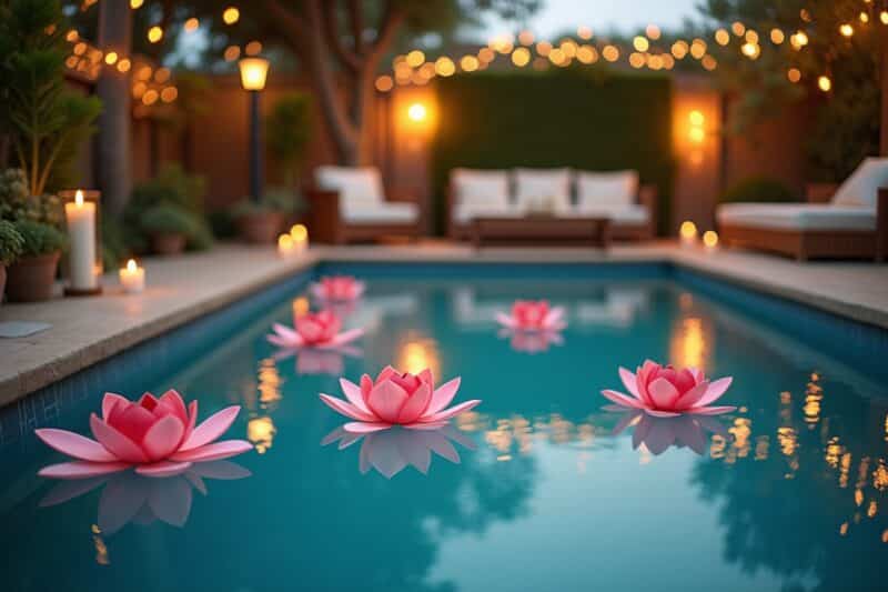 Die schönsten Pool-Dekorationen für deinen Garten