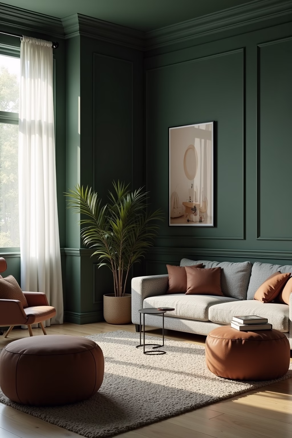 wandfarbe dunkelgruen outline 1