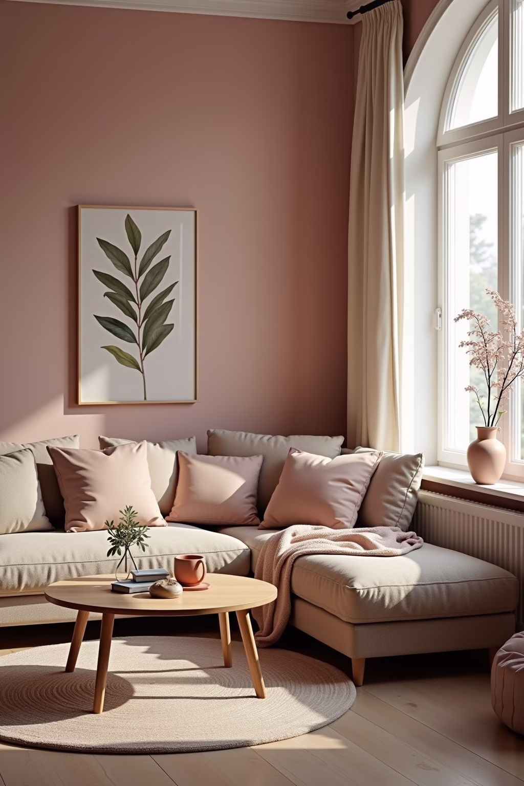 welche farbe passt zu altrosa outline 5