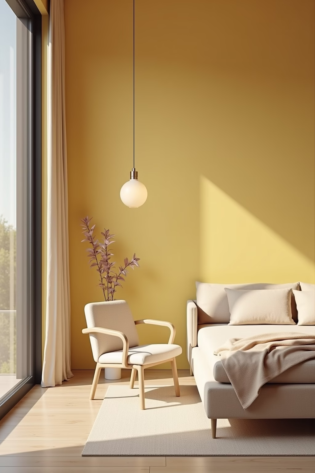 welche farbe passt zu gelb wandfarbe outline 2