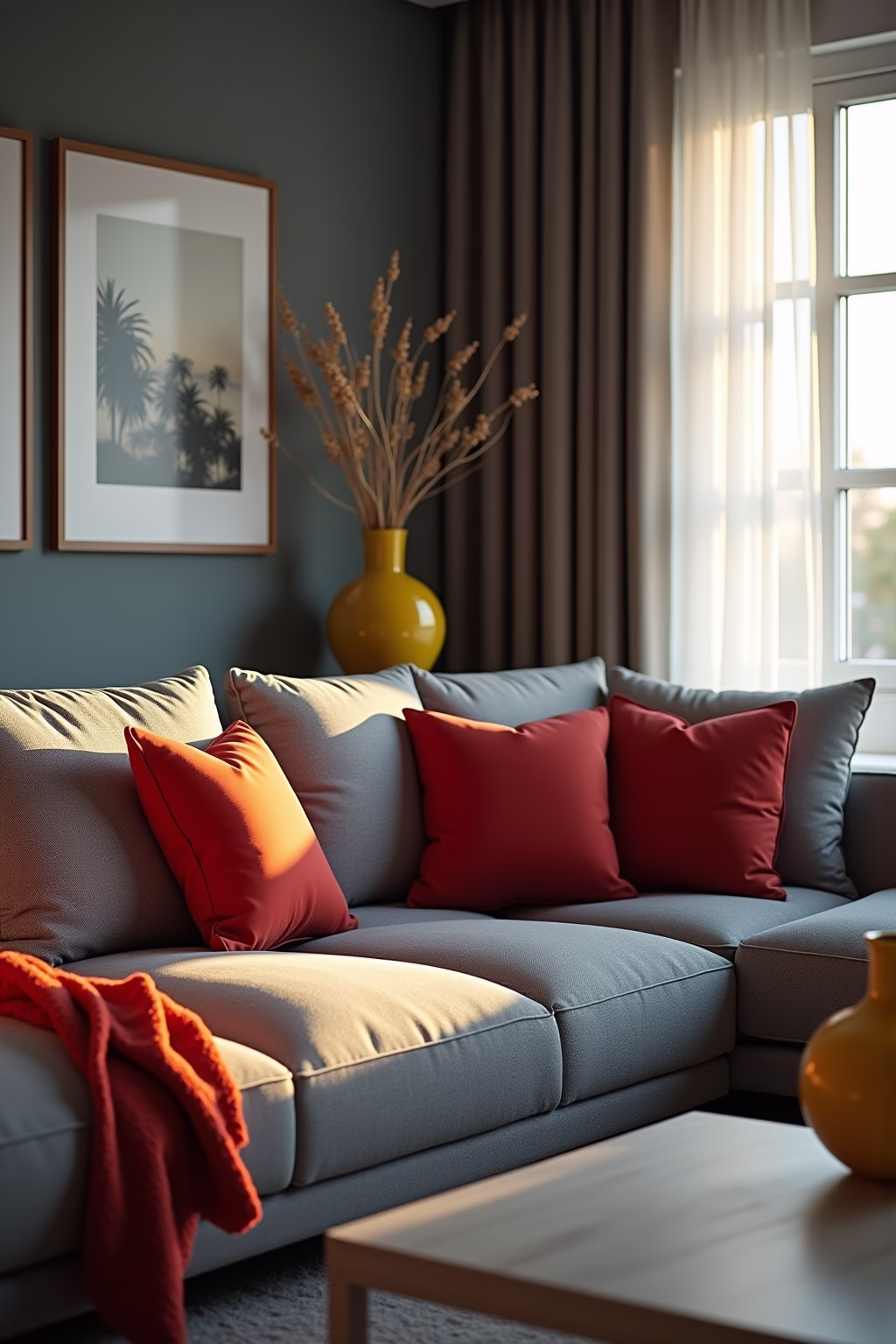 welche farbe passt zu grau sofa outline 5