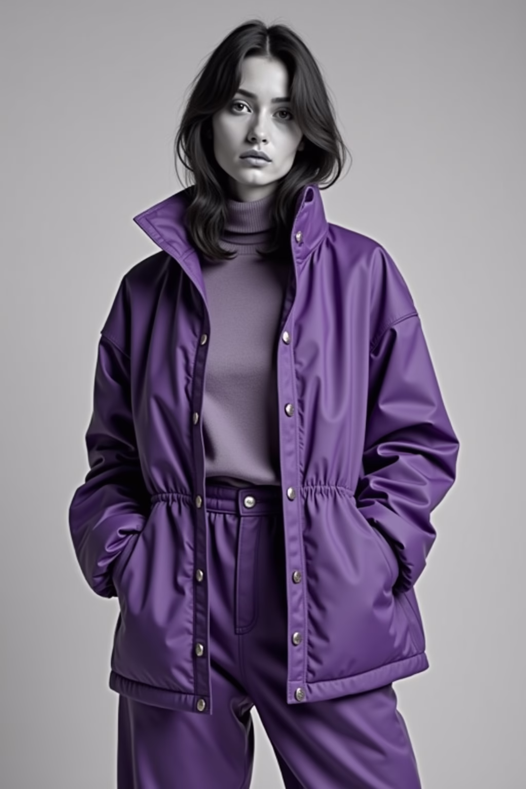 welche farbe passt zu lila kleidung outline 5