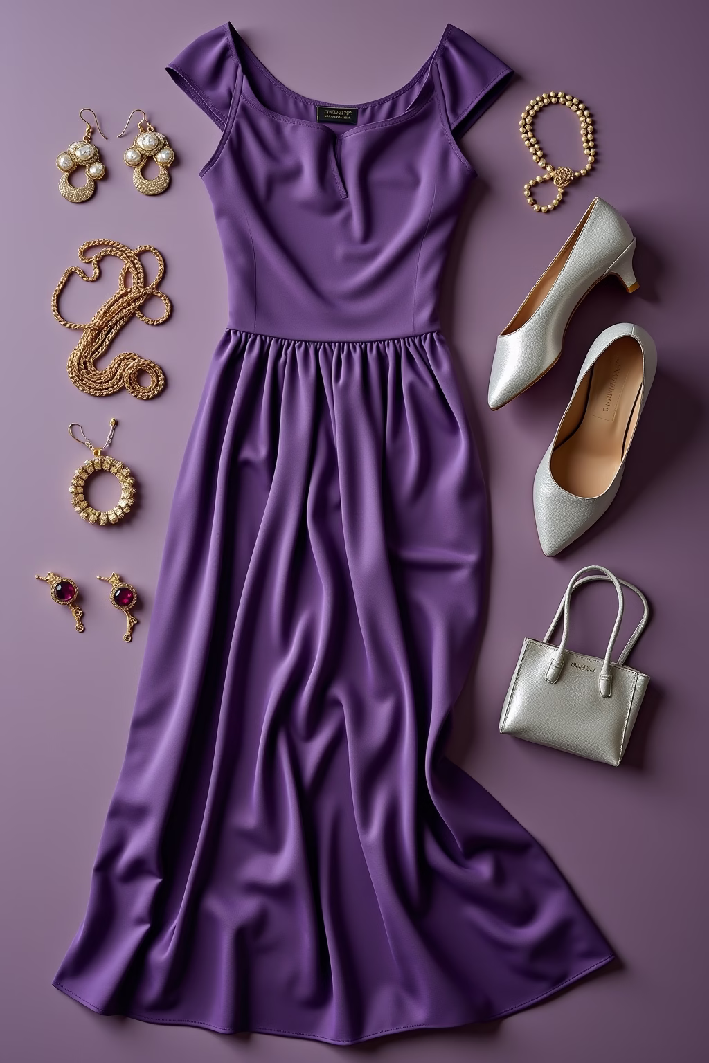 welche farbe passt zu lila kleidung outline 8