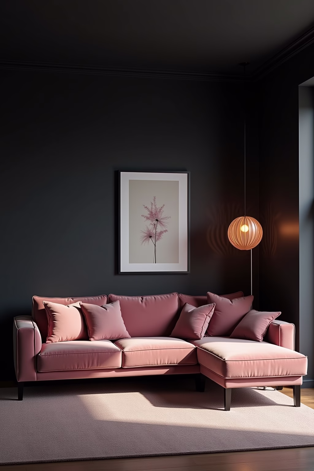 welche farbe passt zu rosa outline 6