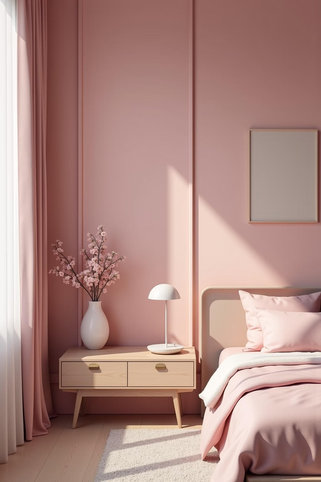 welche farbe passt zu rosa outline 8