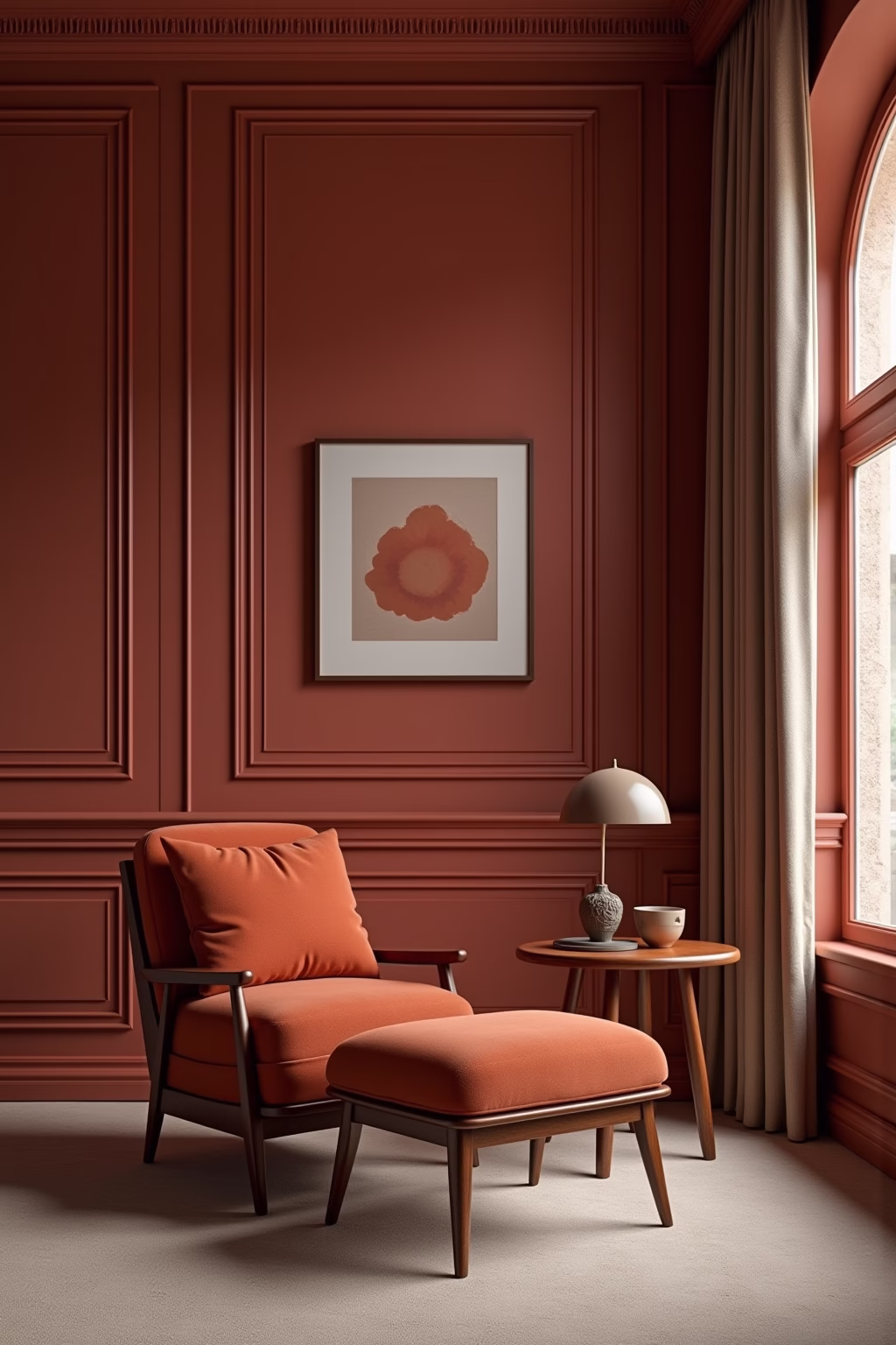 welche farbe passt zu rostrot outline 1