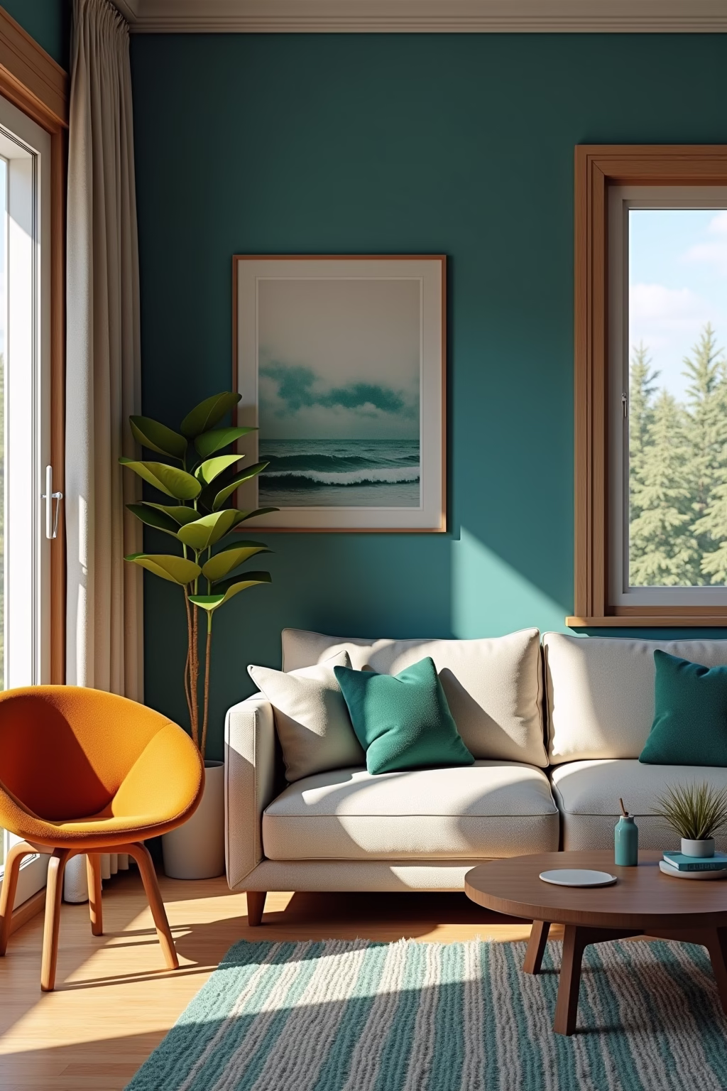 welche farbe passt zu tuerkis outline 6