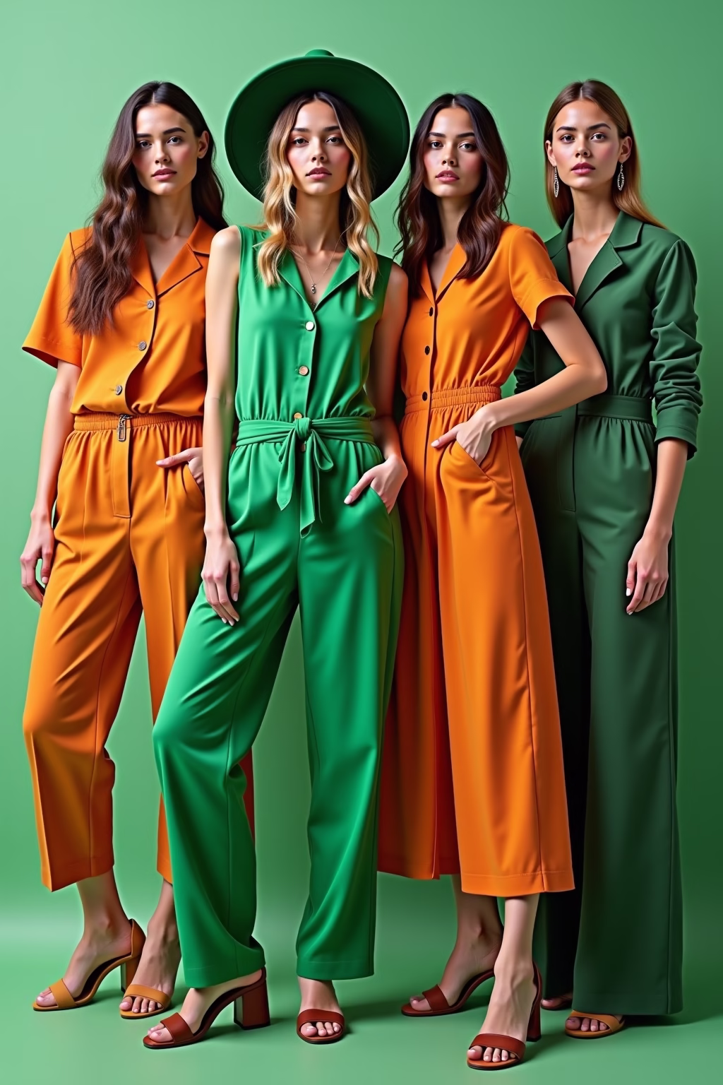 welche farben passen zu gruen kleidung outline 5